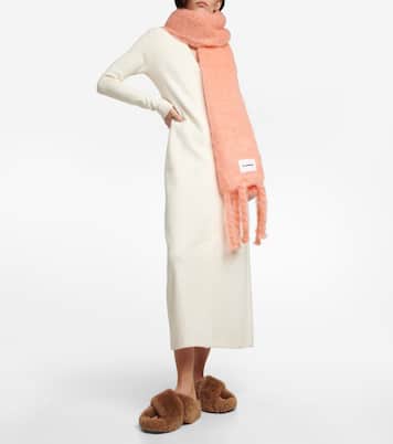 Sciarpa in misto lana e mohair | Jil Sander