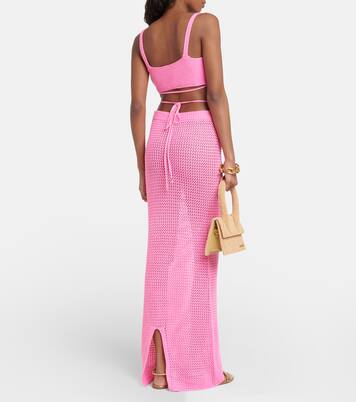 Top Alma aus Häkelstrick | Bananhot