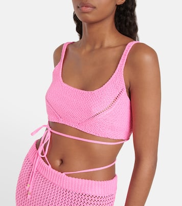 Top Alma aus Häkelstrick | Bananhot