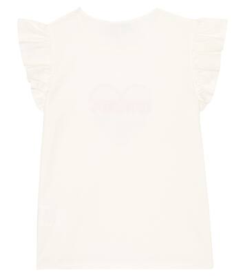 Embroidered cotton T-shirt | Tartine et Chocolat