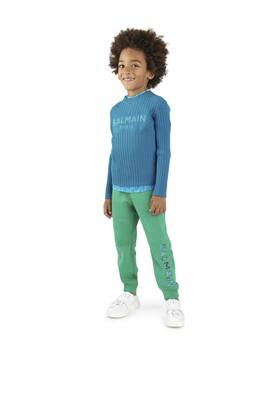 Pullover aus Baumwolle | Balmain Kids