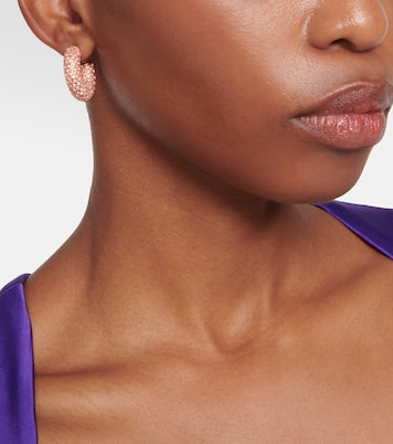 Cameron embellished hoop earrings | Amina Muaddi