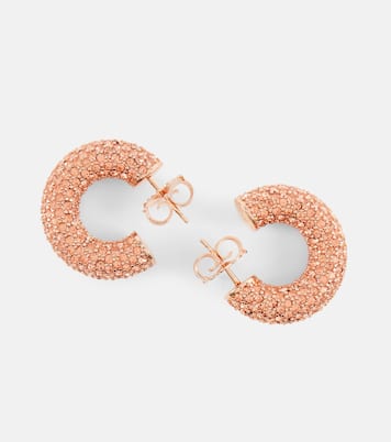 Cameron embellished hoop earrings | Amina Muaddi