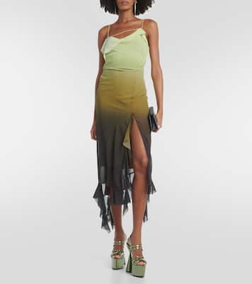 Belle metallic leather platform sandals | D'Accori