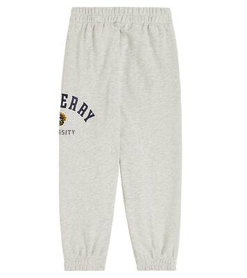 Logo cotton sweatpants | Burberry Kids