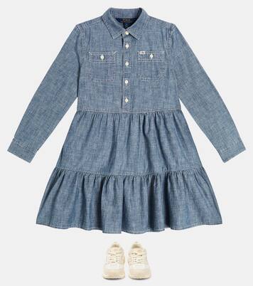 Cotton shirt dress | Polo Ralph Lauren Kids