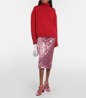 Miss Jane leather Mary Jane pumps | Christian Louboutin