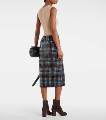 Midirock aus Wolle | Maison Margiela