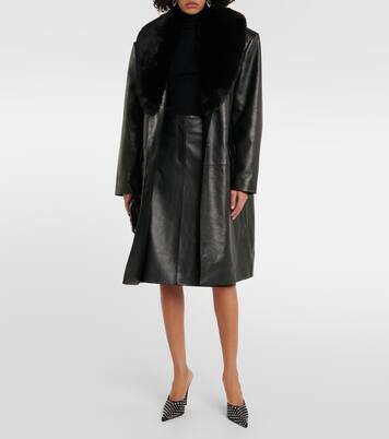 Midirock aus Leder | Magda Butrym