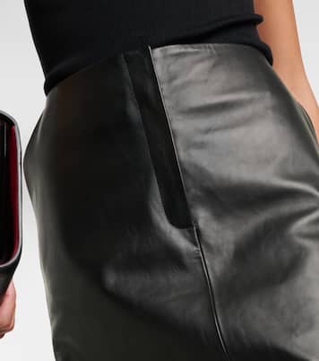 Midirock aus Leder | Magda Butrym