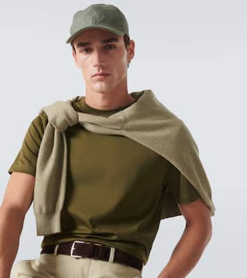 Logo linen hat | Loro Piana