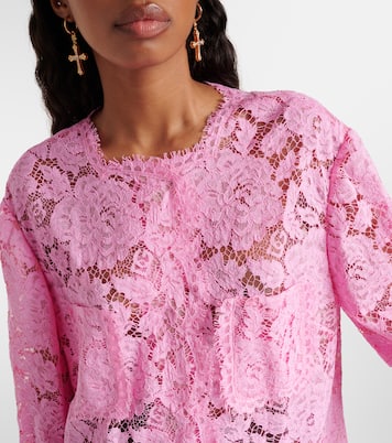 Lace midi dress | Dolce&Gabbana