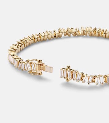 Armband aus 18kt Gelbgold mit Diamanten | Suzanne Kalan