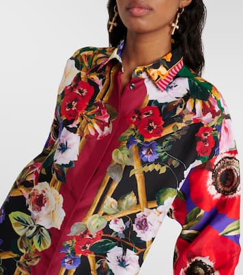 Silk shirt dress | Dolce&Gabbana