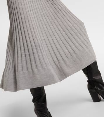 Midikleid Eden aus einem Wollgemisch | Proenza Schouler