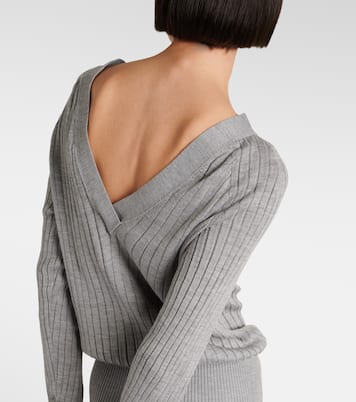 Midikleid Eden aus einem Wollgemisch | Proenza Schouler