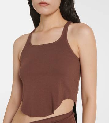 DRKSHDW Cropped-Top aus Baumwoll-Jersey | Rick Owens