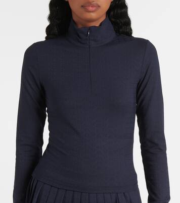 Top raccourci en jacquard | Tory Sport