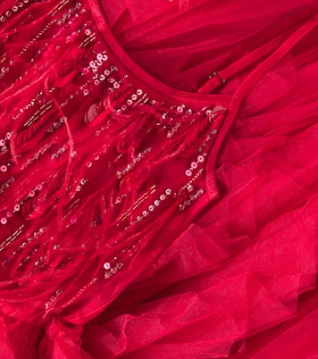 Ruby Dazzle embellished tulle dress | Tutu Du Monde