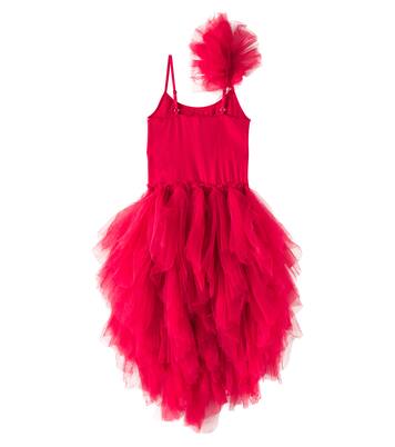 Ruby Dazzle embellished tulle dress | Tutu Du Monde