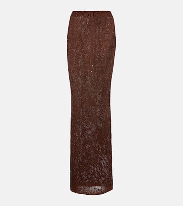 Maxirock Alma mit Pailletten | Bananhot