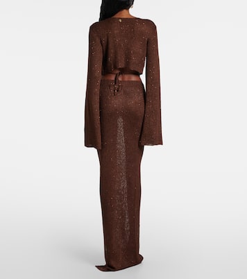 Maxirock Alma mit Pailletten | Bananhot