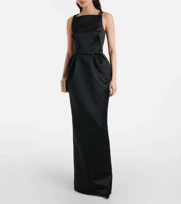 Robe longue Trecchi brodée | Safiyaa