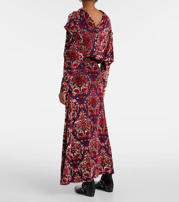 Maxikleid aus Jacquard | Rabanne