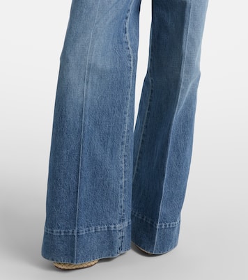 Jeans a gamba larga e vita alta | Bottega Veneta