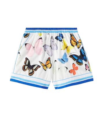 Printed cotton shorts | Dolce&Gabbana Kids