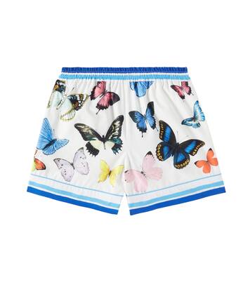 Printed cotton shorts | Dolce&Gabbana Kids
