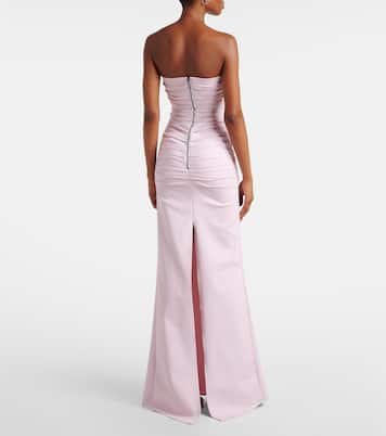 Intoxicate ruched strapless gown | Maticevski