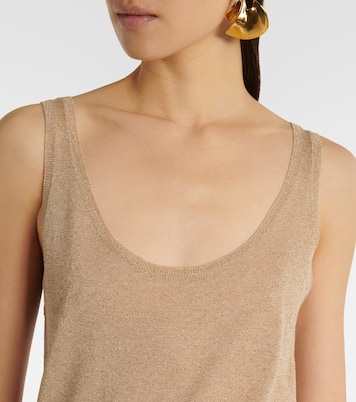 Top in lamé | Saint Laurent