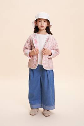 Wendbare Jacke Annina aus Baumwolle | C'era Una Volta