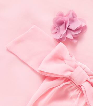 Floral-appliqué dress | Patachou