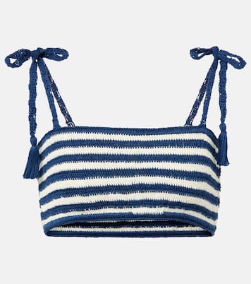 Cropped-Top Coastal aus Häkelstrick | Anna Kosturova