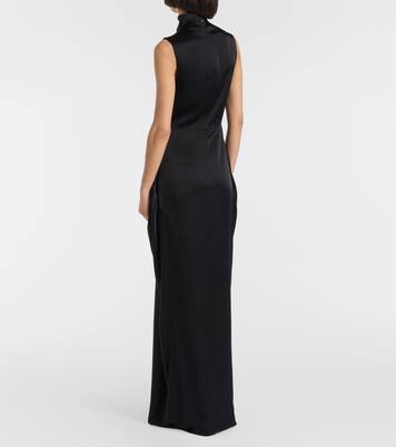 Robe longue en satin | Stella McCartney
