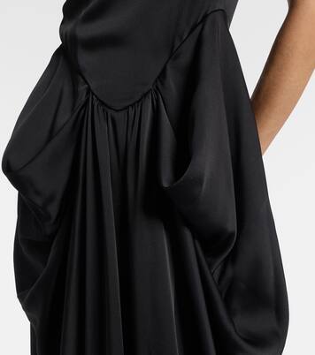 Robe longue en satin | Stella McCartney