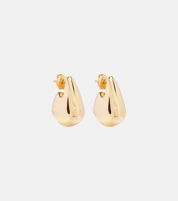 Drop Small gold-plated earrings | Bottega Veneta