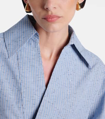 Drop Small gold-plated earrings | Bottega Veneta