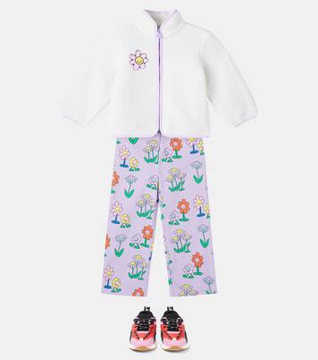 Embroidered fleece jacket | Stella McCartney Kids