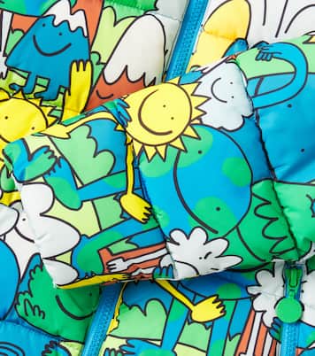 Printed puffer jacket | Stella McCartney Kids