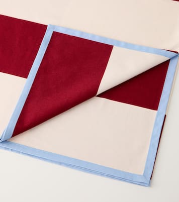 Contrada Bordeaux Medium linen tablecloth | La DoubleJ