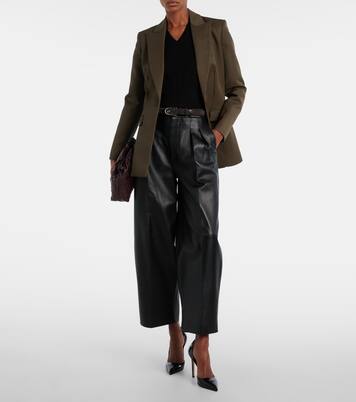 Hose Dash aus Leder | Altuzarra