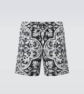 Short de bain Majolica | Dolce&Gabbana
