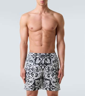 Short de bain Majolica | Dolce&Gabbana