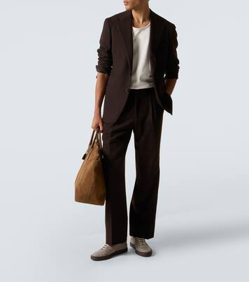 Sneakers Achilles aus Leder mit Veloursleder | Common Projects