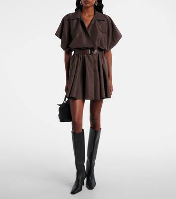 Flared minidress | Norma Kamali