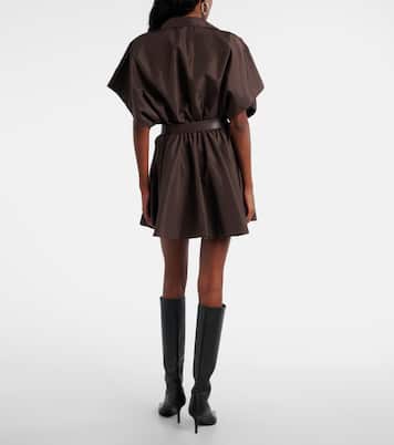 Flared minidress | Norma Kamali