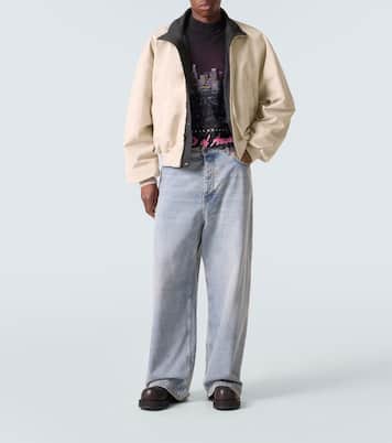 Reversible cotton-blend blouson jacket | Balenciaga